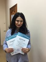 Студентка подготовительного факультета РКФ заняла первое место в городской олимпиаде по русскому языку