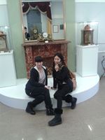 Студенты РКФ посетили Музей часов (г.Ангарск)